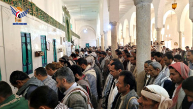 Memorial event on day of funeral of martyrs Nasrallah in Hajjah