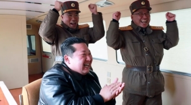 North Korean leader supervises test of strategic cruise missiles
