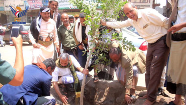 Launches campaign to plant trees, clean medians main streets