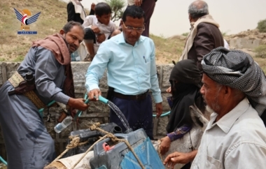 L'ouverture de deux projets d'eau dans le district de Washha à Hajjah