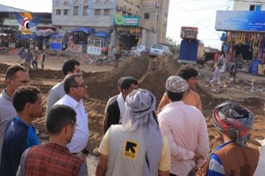 Maintenance work of electricity damage in Hodeida due to floods Inspected