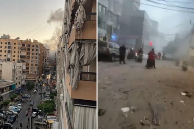 Zionist raid targets Beirut's southern suburb