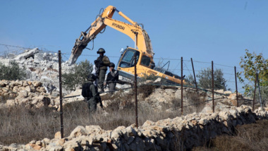Zionist enemy demolishes houses, agricultural facilities in Salfit, Hebron, Jericho