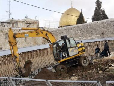 أوقاف القدس تحذر من الحفريات الصهيونية بمحيط المسجد الأقصى