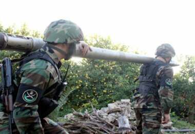 Lebanese Fajr forces bomb enemy sites in Kiryat Shmona