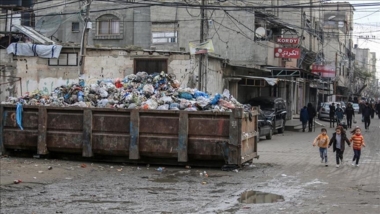 UNRWA warns of health crisis in Gaza as waste surrounds displaced tents
