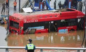 Se eleva a 49 el número de muertos y desaparecidos por las lluvias en Corea del Sur