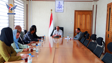 Al-Hamli trifft dem Direktor für Einsätze und Interessenvertretung im Büro der Vereinten Nationen für humanitäre Angelegenheiten