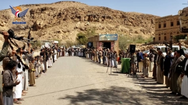 قبيلة بني شداد خولان بصنعاء تعلن النفير لمواجهة العدوان والبراءة من الخونة