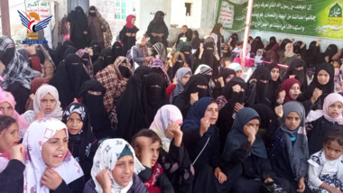 فعاليات نسائية بالذكرى السنوية للصرخة في محافظة صنعاء