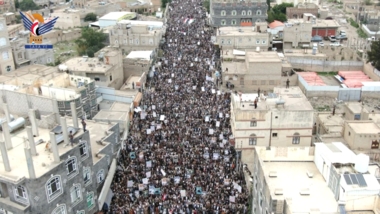 Massive marches in Dhamar in solidarity with Palestinians & condemning leaders Haniyeh & Shukr assassination