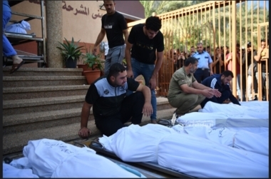 A Palestinian martyr was shot by enemy in Ramallah & six were killed in an Israeli air strike on Gaza