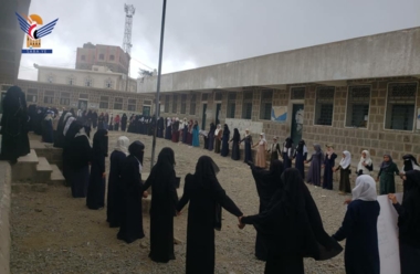 وقفات للهيئة النسائية في ريمة بالذكرى السنوية للرئيس الصماد
