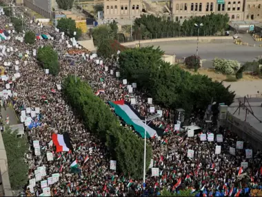 مظاهرات حاشدة بمدن عربية وعالمية تنديدًا بجرائم العدو الصهيوني وحرب الإبادة في غزة