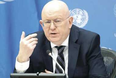 Nebenzya: Der Sicherheitsrat der Vereinten Nationen ist sich einig über die Notwendigkeit der Einheit des syrischen Territoriums