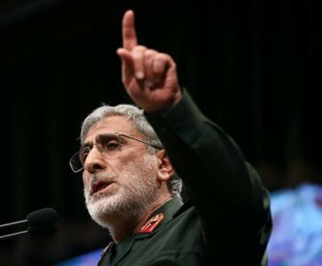 Qaani: Supporting resistance, Palestine is Iran strategic policy