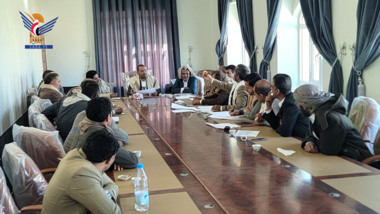 Discussing Cleanliness progress, Improvement Fund in Saada