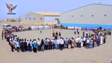 Hodeida's workers hail gov. efforts in deterring cells' spy