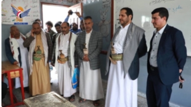 رئیس اداره اوقاف از فعالیت های مراکز تابستانی بخشداری السبعین بازدید می کند