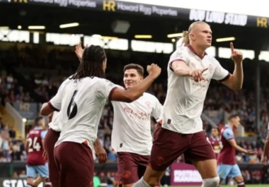 Haaland lleva al Manchester City a su primera victoria en la Premier League