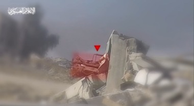 Al-Qassam broadcasts new heroic scenes luring ambushes, killing enemy soldiers, and destroying its vehicles