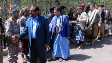 تعز.. زيارات عيدية للمرابطين في عدد من الجبهات بمناسبة عيد الأضحى