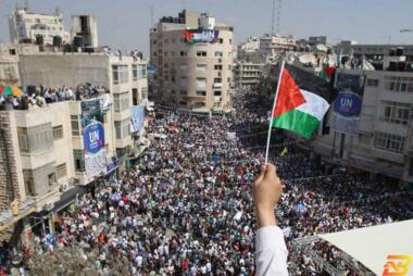 Palestinian population 5.5 million on New Year eve