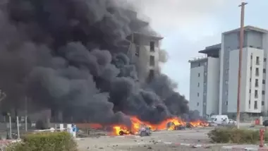 إصابة 36 مستوطنا صهيونيا في قصف إيراني على بئر السبع