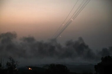 Al-Qassam Brigades in Lebanon bombard northern Haifa & settlements of Shalomi & Nahariya