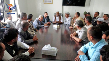 Meeting chaired by Qahim discusses progress of work in works sector in Ibb Governorate