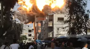 Two martyrs in targeting of Palestinians northwest of Rafah by enemy warplanes