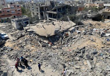 Seven Palestinians killed in Israeli bombing on Rafah