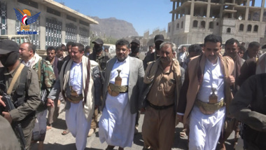 محمد علي الحوثي يُشرف على إنهاء ثلاث قضايا قتل في جبل الشرق بذمار