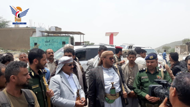 .Al-Sami'i y, Al-Masawi y Al-Hadi analizan las condiciones de los estacionados en el distrito Sami'