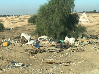 For 235th time in row. Enemy forces demolish village of Al-Araqib in Negev