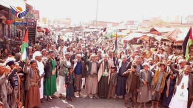 مسيرات حاشدة بمحافظة صنعاء تحت شعار 