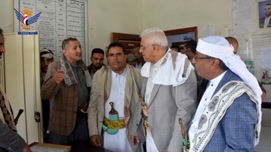 Justice Minister reviews judicial work progress in number of Ibb courts