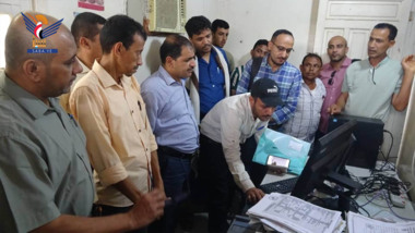 Puesta en marcha del sistema electrónico automatizado​ en el puerto de Salif en Hodeidah