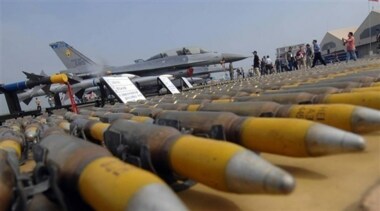 From remains martyrs of Gaza  .. America sends more weapons to Zionist enemy entity