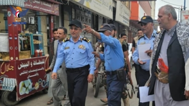 Transport Authority and traffic Police implement descent to determine taxi bus stops in Sana'a