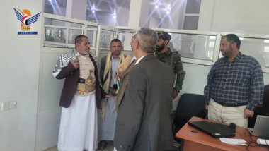 Inspezierung der Dienstleistungen im Büro für religiöses Stiftungseigentum in der Provinz Sana'a