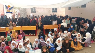  الهيئة النسائية بالحيمة الخارجية تختتم الدورات الصيفية للبنات