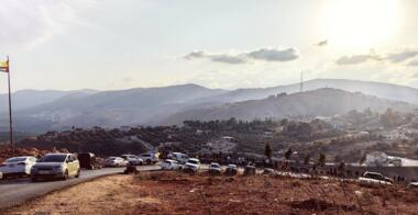 Coincidiendo con las salvas de misiles de Gaza... salvas de cohetes desde el sur del Líbano hacia Galilea