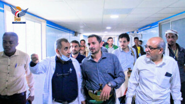 Health Deputy Minister reviews expansion projects at al-Thawra Hospital Authority in Hodeida 