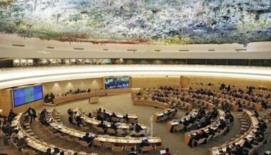 Menschenrechtsrat verabschiedet eine Resolution, in der ein Verbot des Waffenverkaufs an die zionistische Organisation gefordert wird