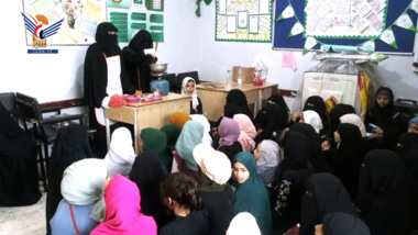 L'Autorité des Femmes à Hajjah... activités pour les étudiants des cours d'été