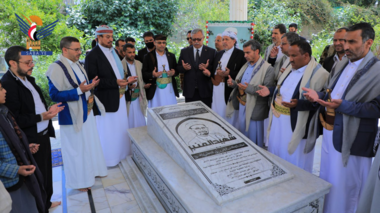 President Al-Mashat visits shrine Dr. Al-Alamah Al-Mortadha Al-Muhtwari