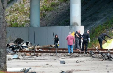 La policía estadounidense anuncia el accidente de una avioneta en el sur de Florida