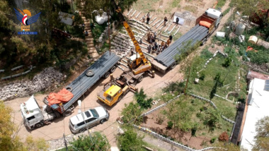 Die Jableh-Universität erhält 136 Tonnen Eisen von der Development Interventions Unit