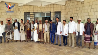 فريق فني من رئاسة الجمهورية يطلع على مستوى تنفيذ المشاريع الخدمية بمأرب